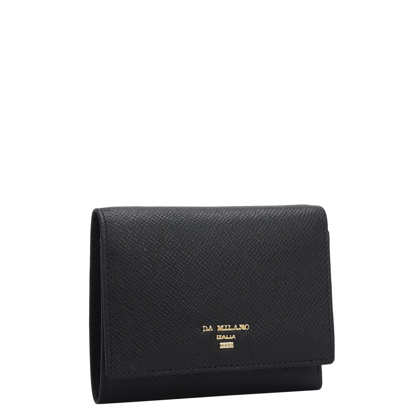 Franzy Leather Ladies Wallet - Black