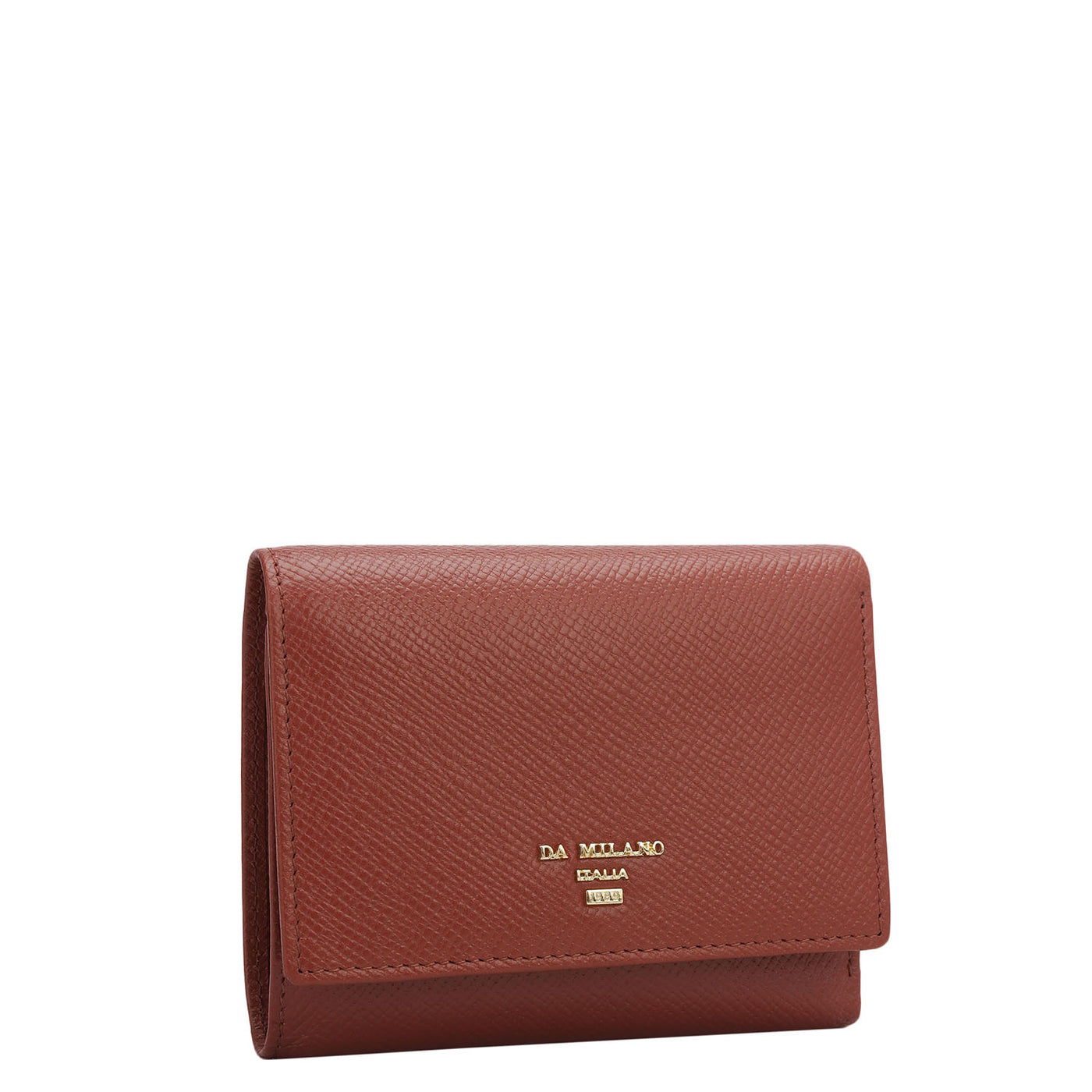 Franzy Leather Ladies Wallet - Brick