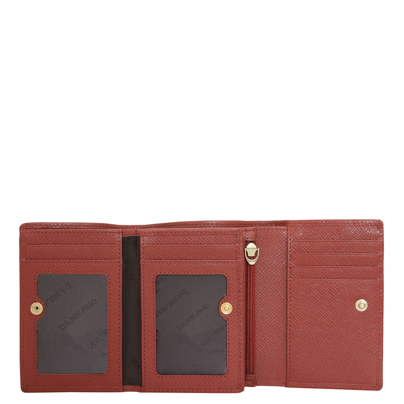 Franzy Leather Ladies Wallet - Brick