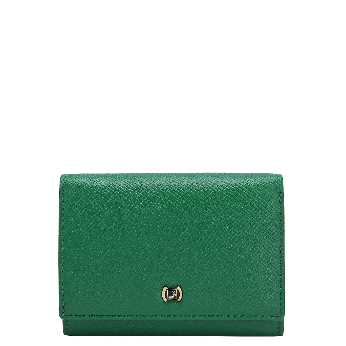 Franzy Leather Ladies Wallet - Emerald Green