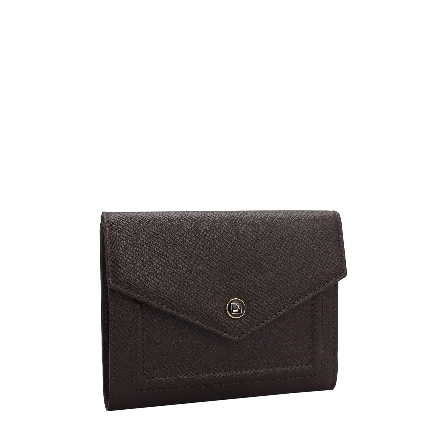 Franzy Leather Ladies Wallet - Chocolate