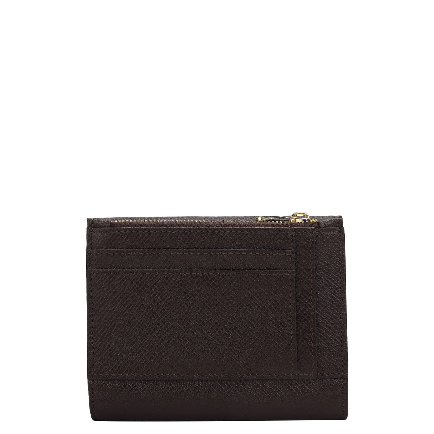 Franzy Leather Ladies Wallet - Chocolate