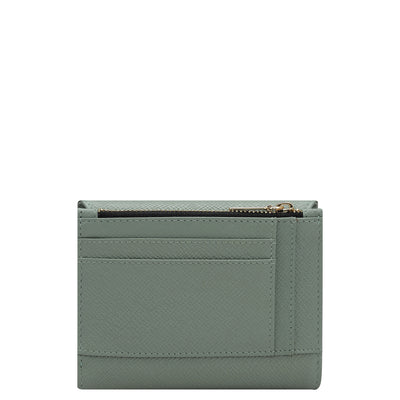 Franzy Leather Ladies Wallet - Jade