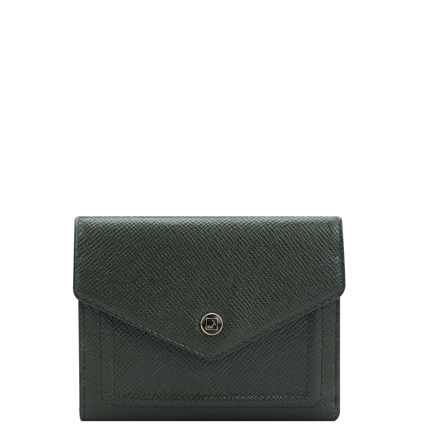 Franzy Leather Ladies Wallet - Petrol Green