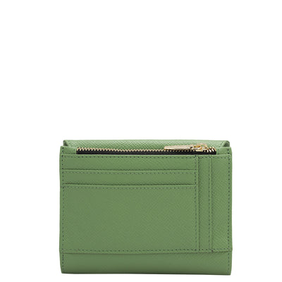 Franzy Leather Ladies Wallet - Kiwi