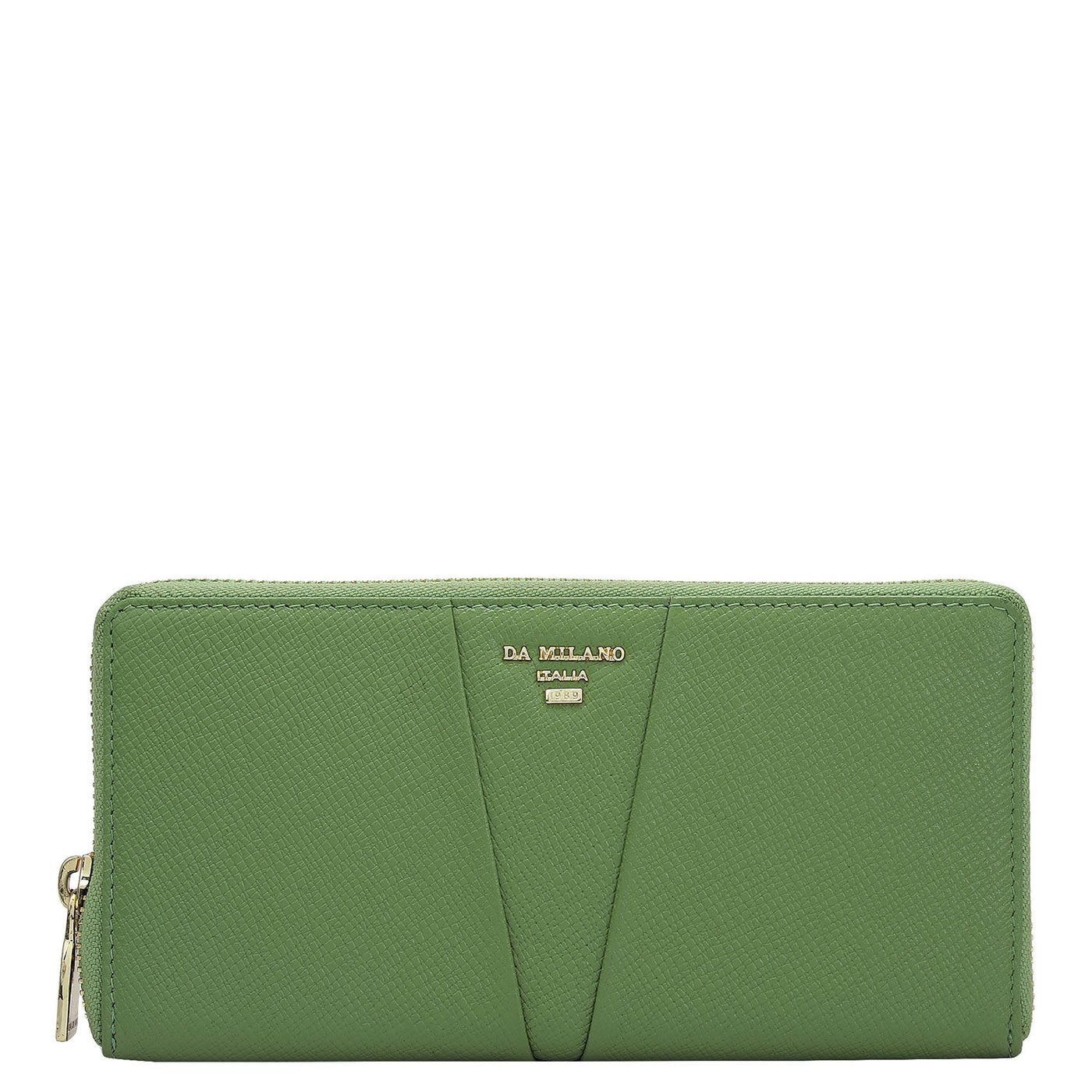 Franzy Leather Ladies Wallet - Kiwi