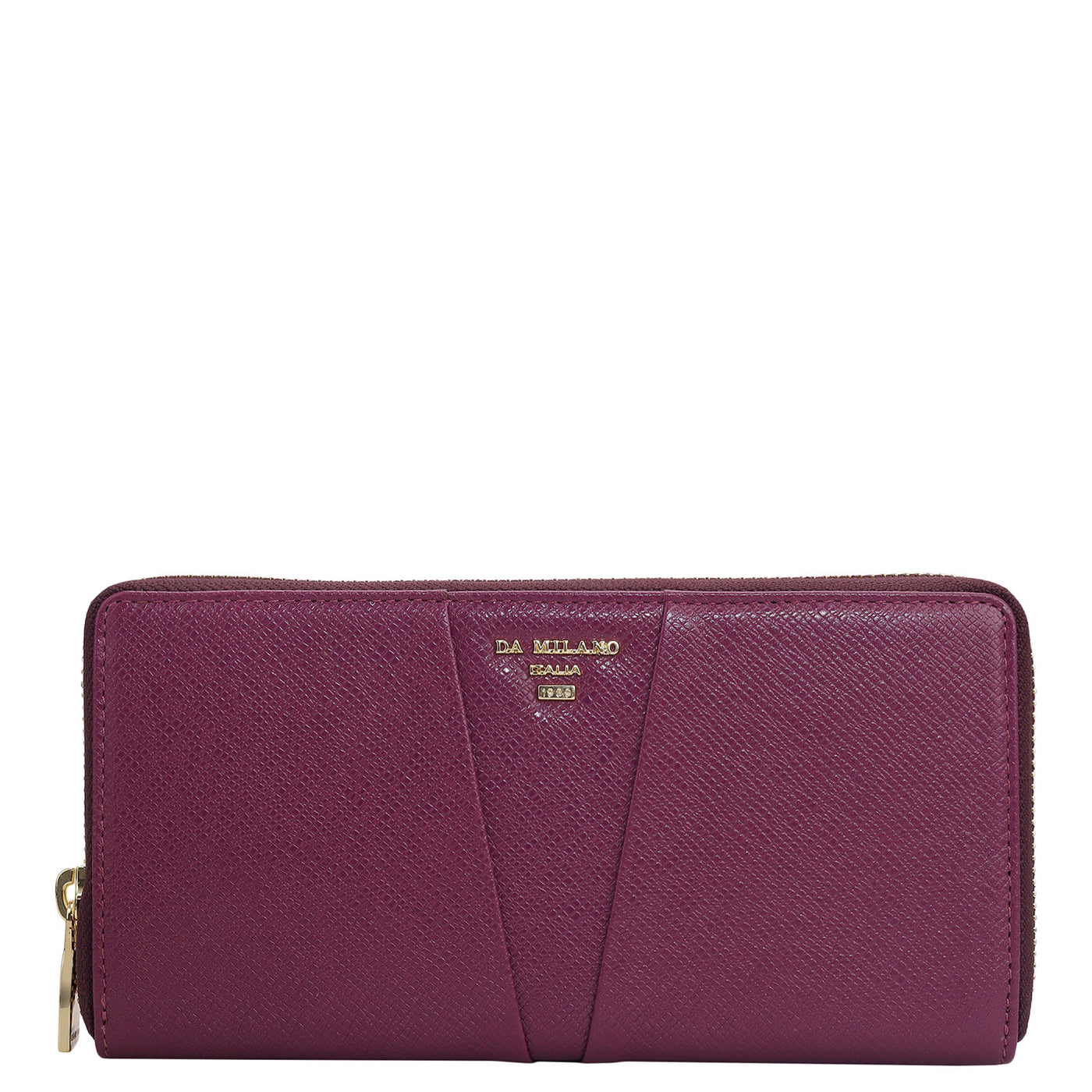 Franzy Leather Ladies Wallet - Orchid