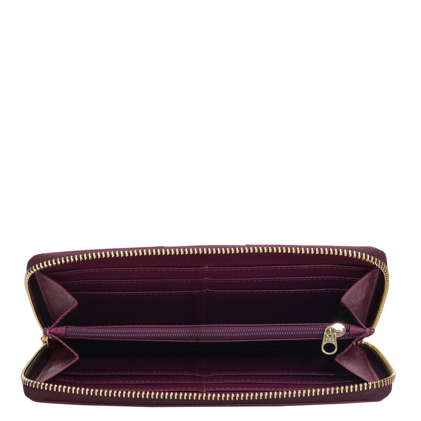 Franzy Leather Ladies Wallet - Orchid