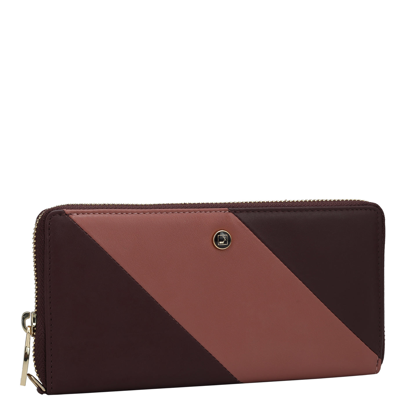 Plain Leather Ladies Wallet - Berry & Brick