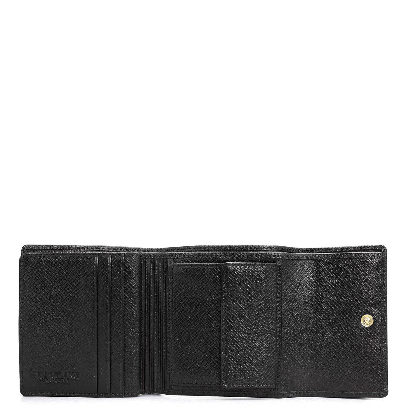 Franzy Leather Ladies Wallet - Black