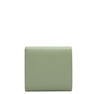 Franzy Leather Ladies Wallet - Mint