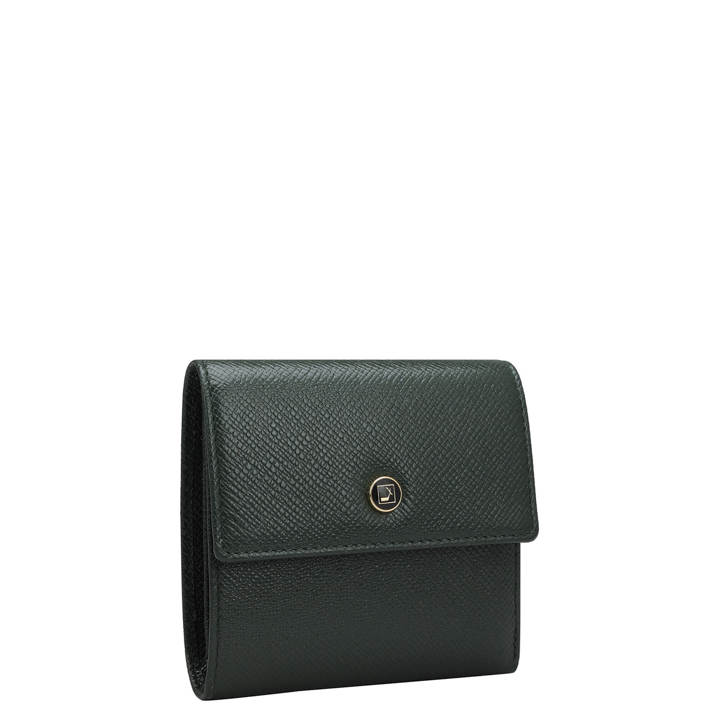 Franzy Leather Ladies Wallet - Petrol Green