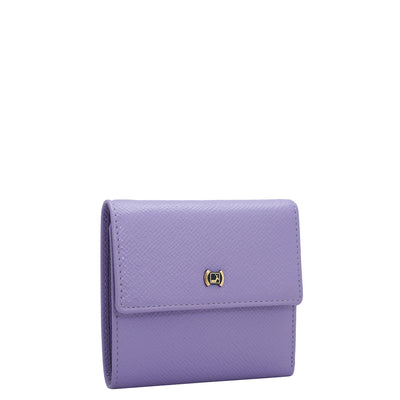 Franzy Leather Ladies Wallet - Purple Haze