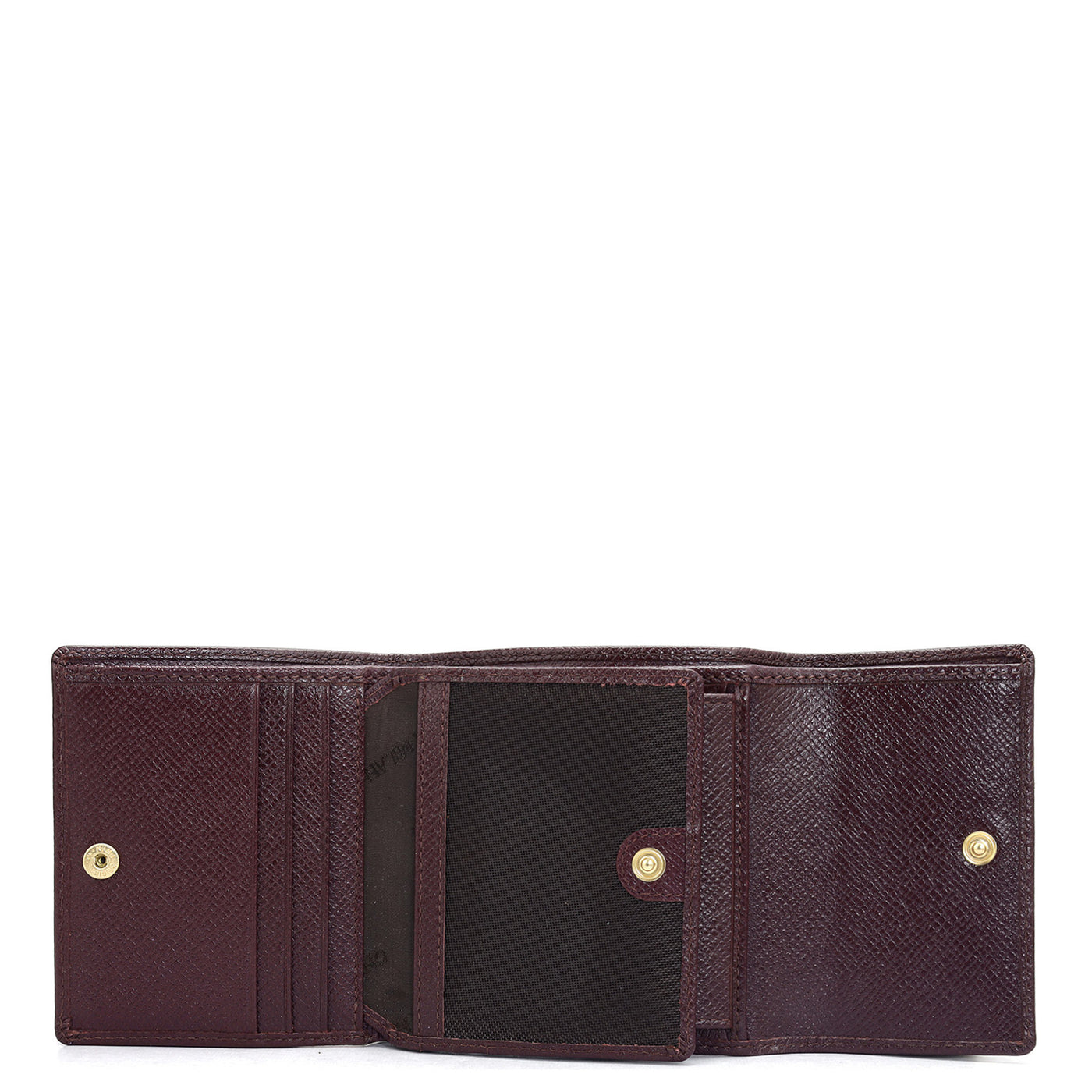 Franzy Leather Ladies Wallet - Wine