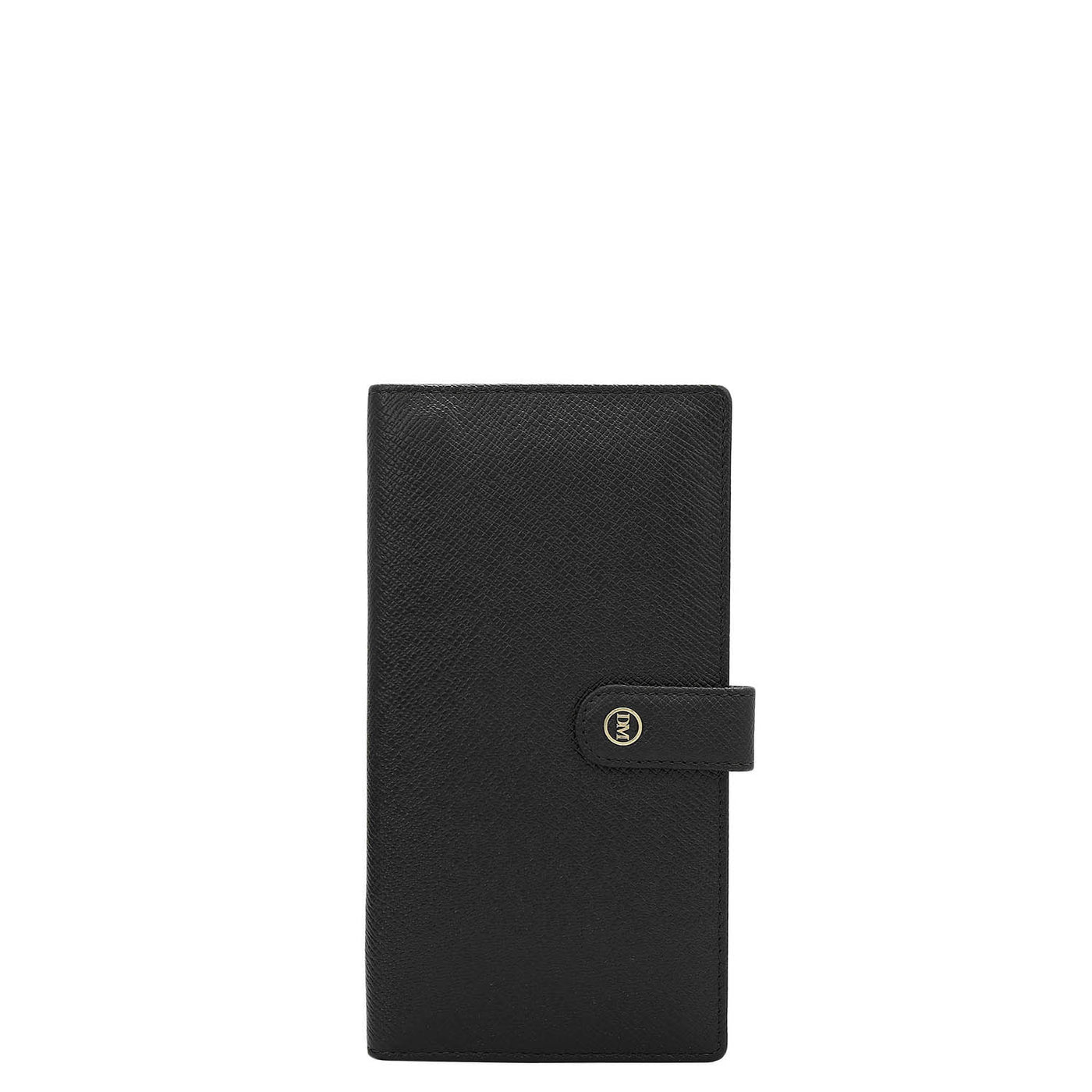 Franzy Leather Ladies Wallet - Black