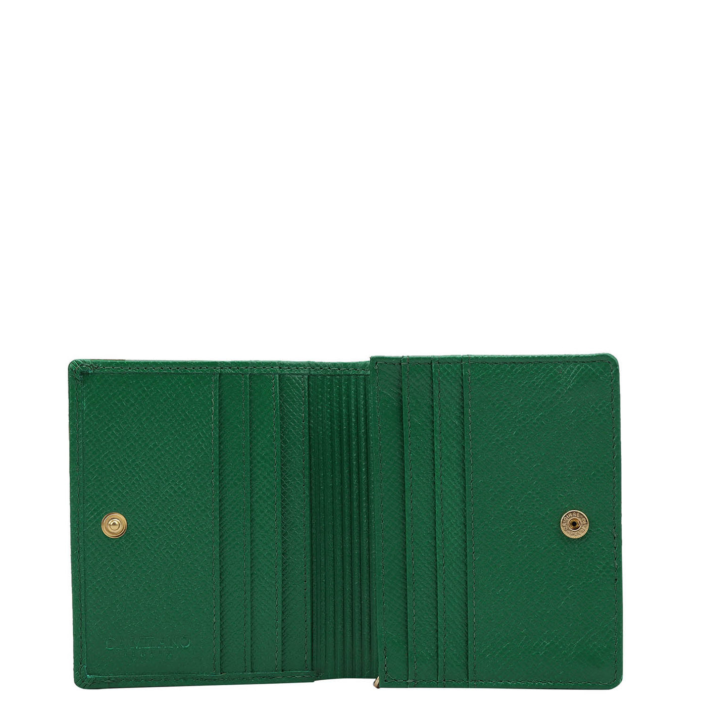 Croco Leather Ladies Wallet - Sea Weed