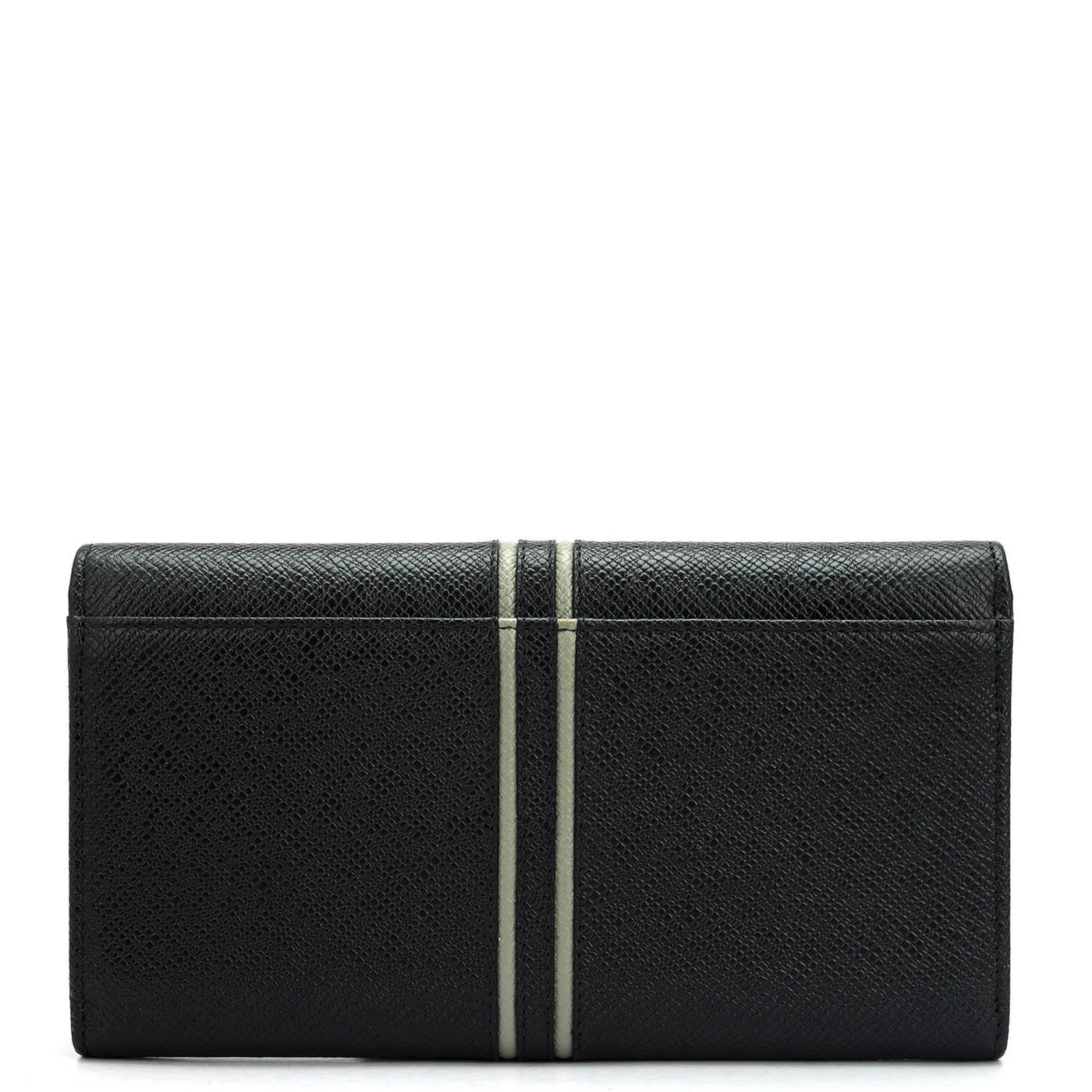 Franzy Leather Ladies Wallet - Black