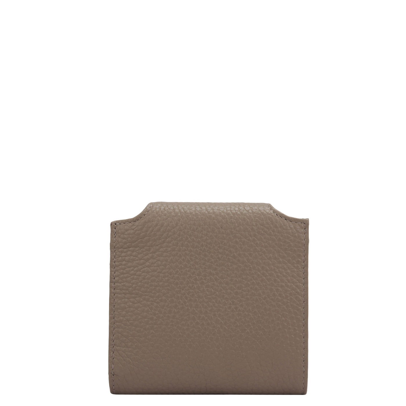 Wax Leather Ladies Wallet - Greyish Taupe