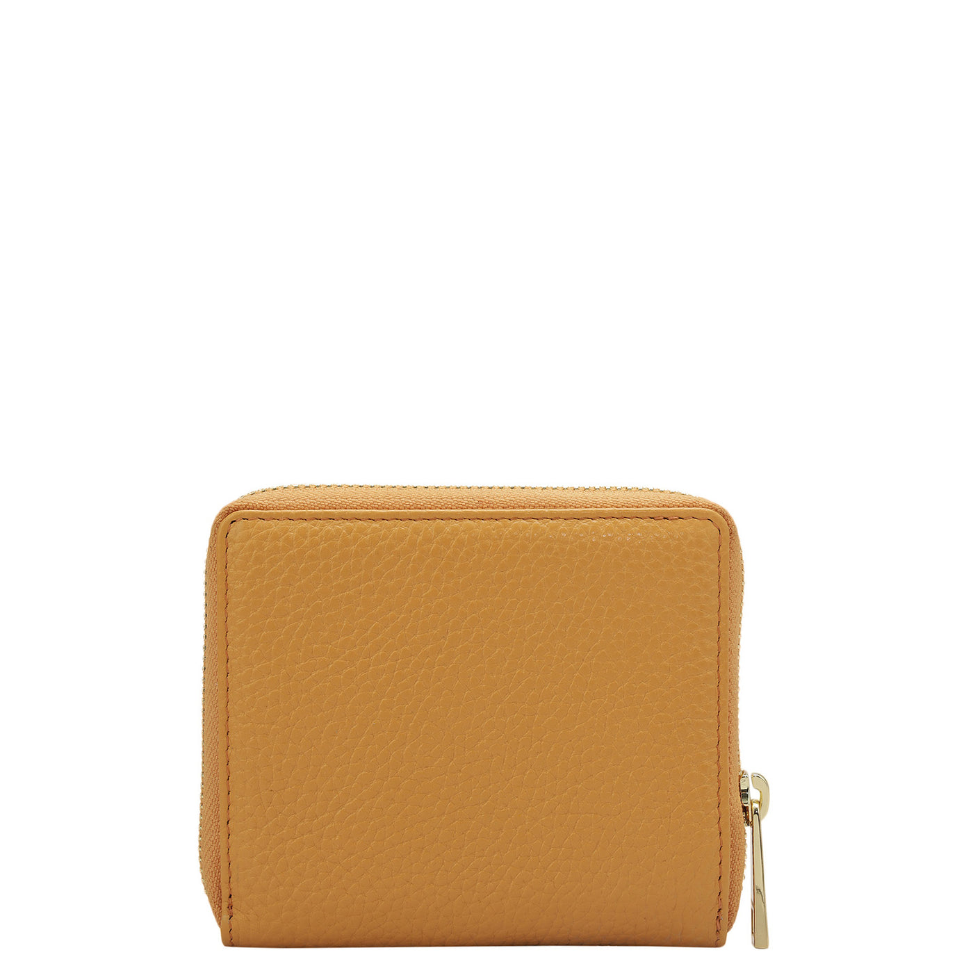 Wax Leather Ladies Wallet - Apricot Crush