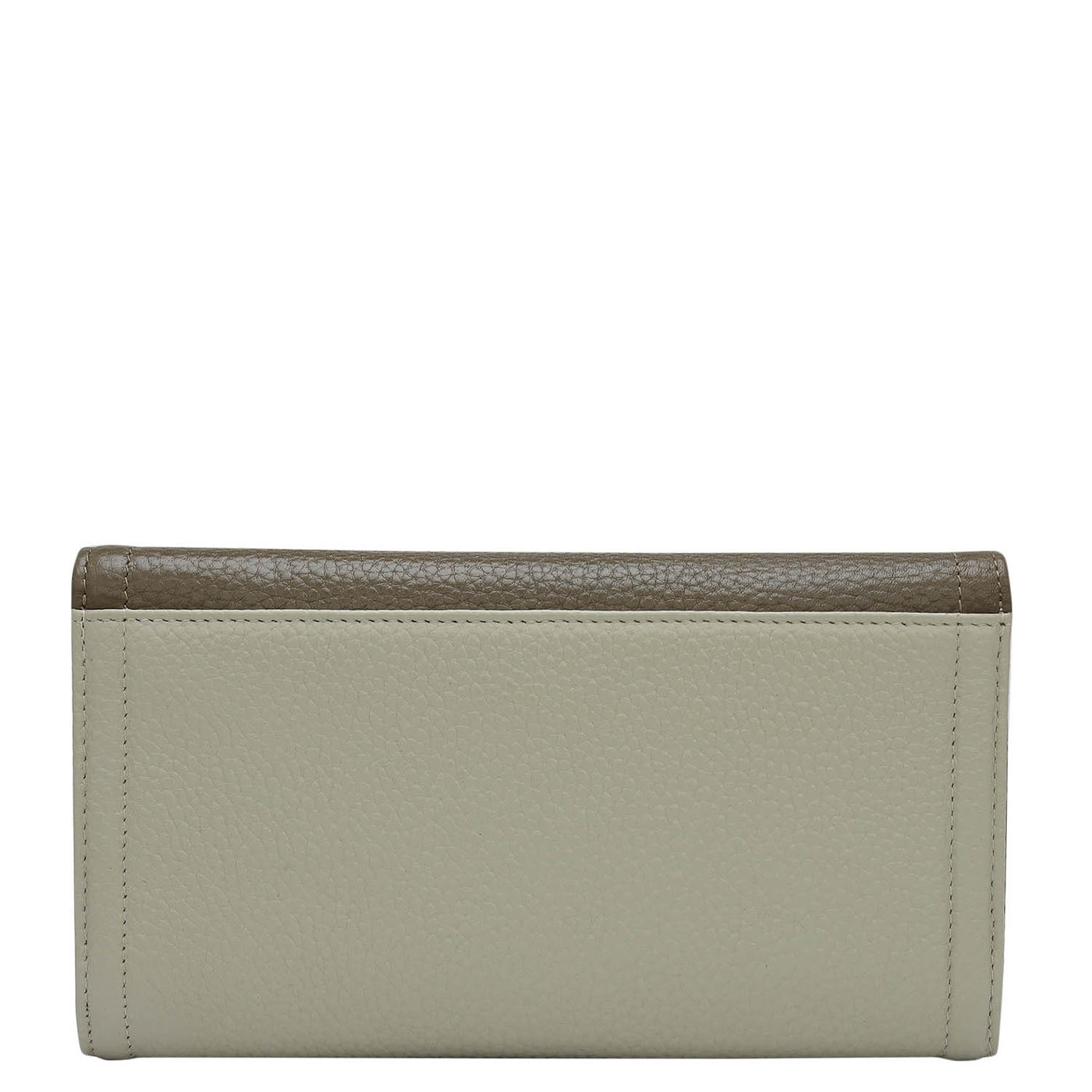 Wax Leather Ladies Wallet - Moss & Khaki