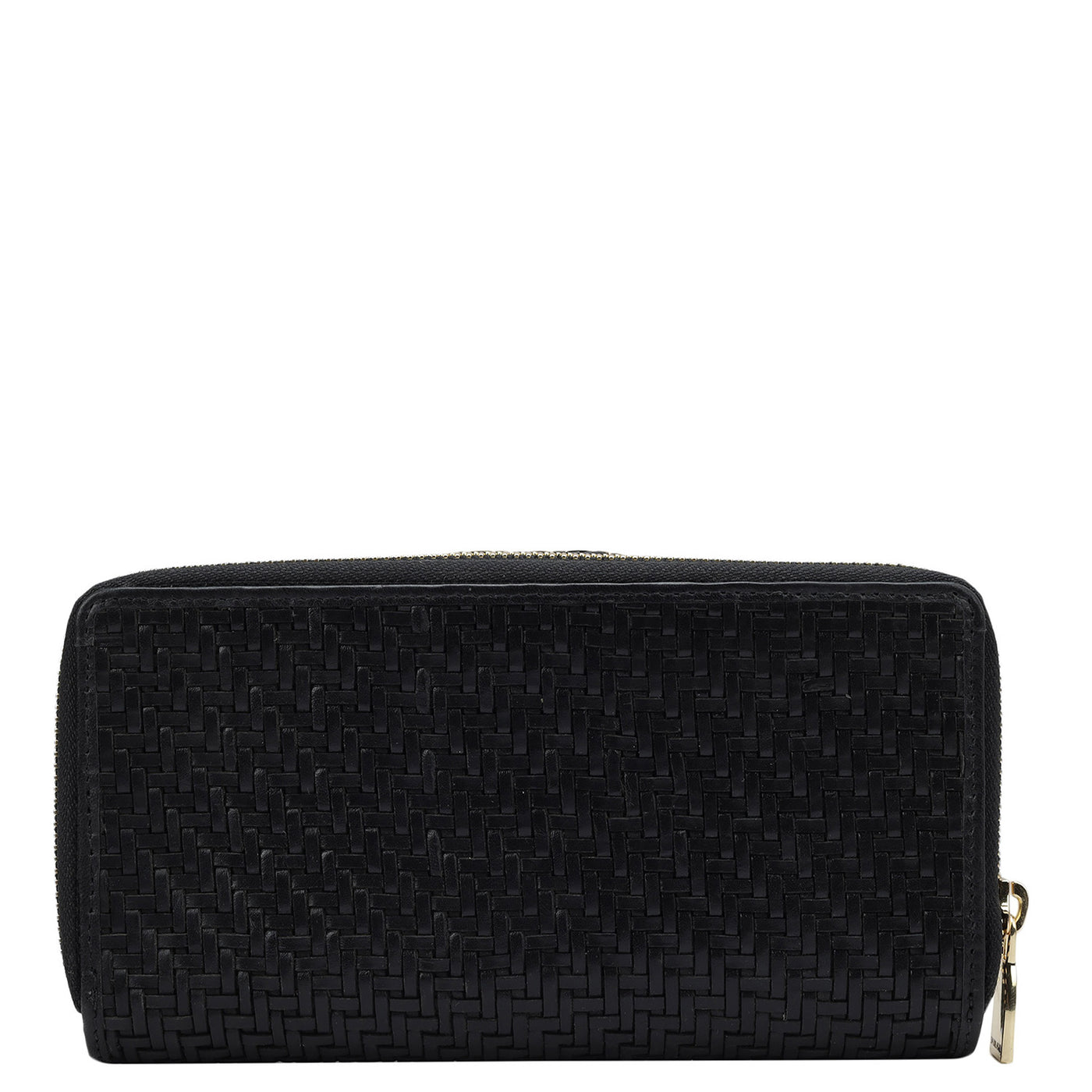 Mat Leather Ladies Wallet - Black