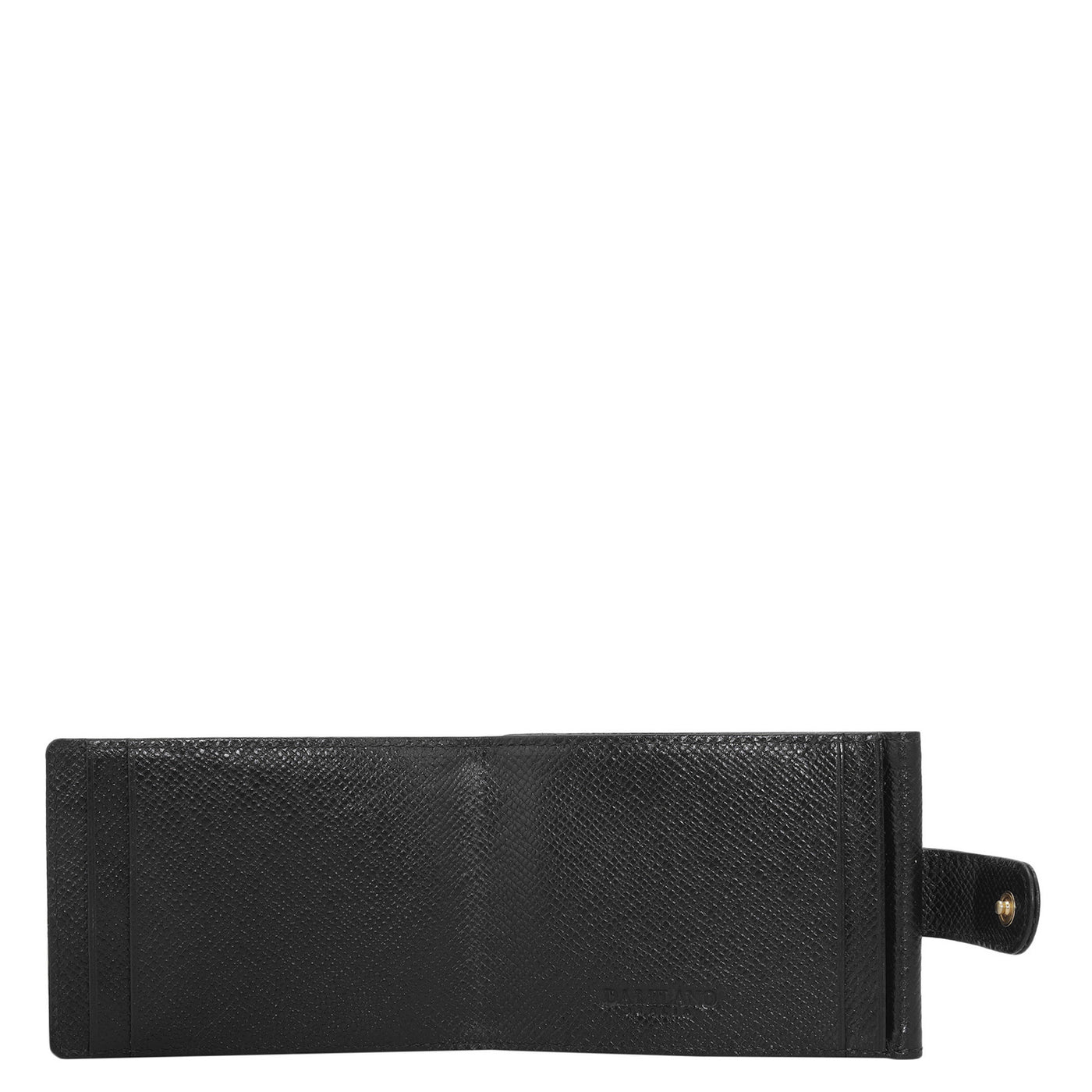 8 Slots Leather Money Clip - Black