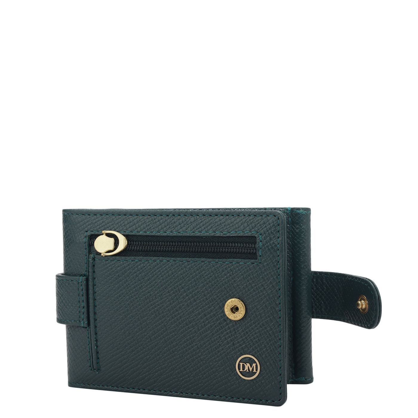 8 Slots Leather Money Clip - Octane