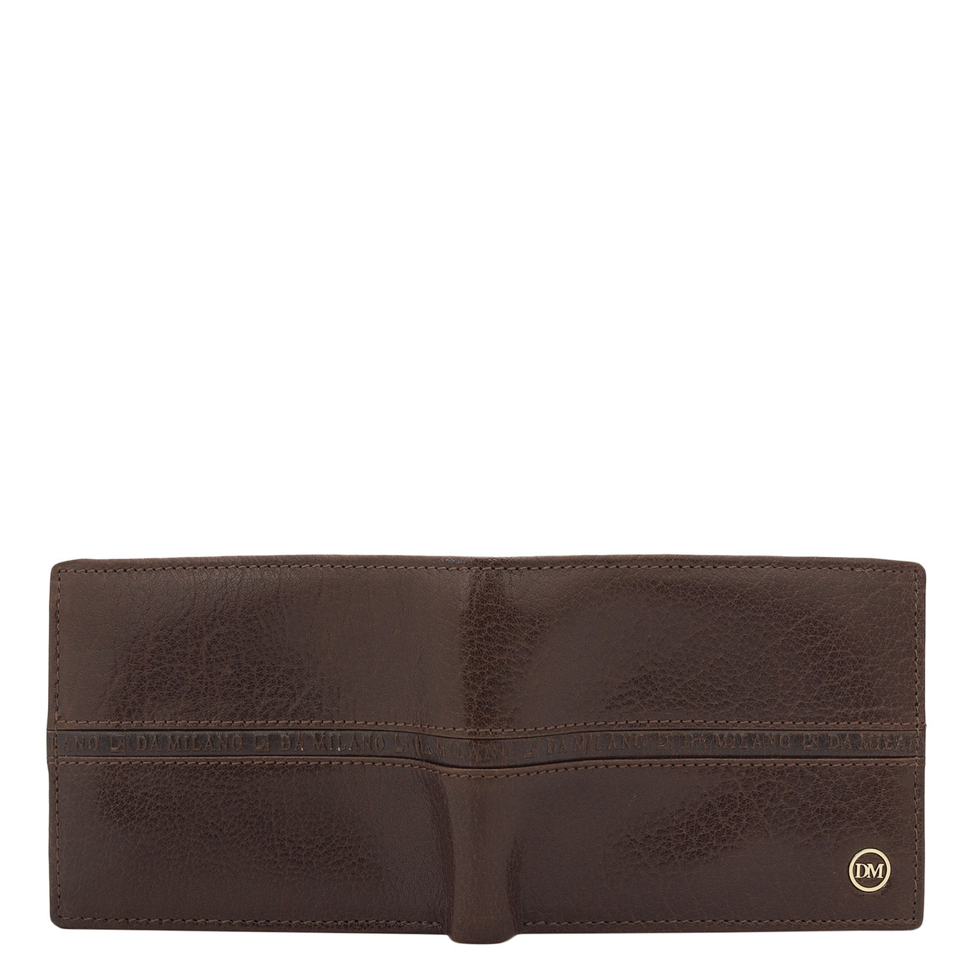 4 Slots Leather Money Clip - Brown