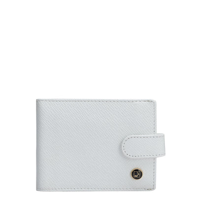 Franzy Leather Money Clip - White