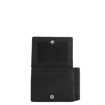 10 Slots Leather Money Clip - Black