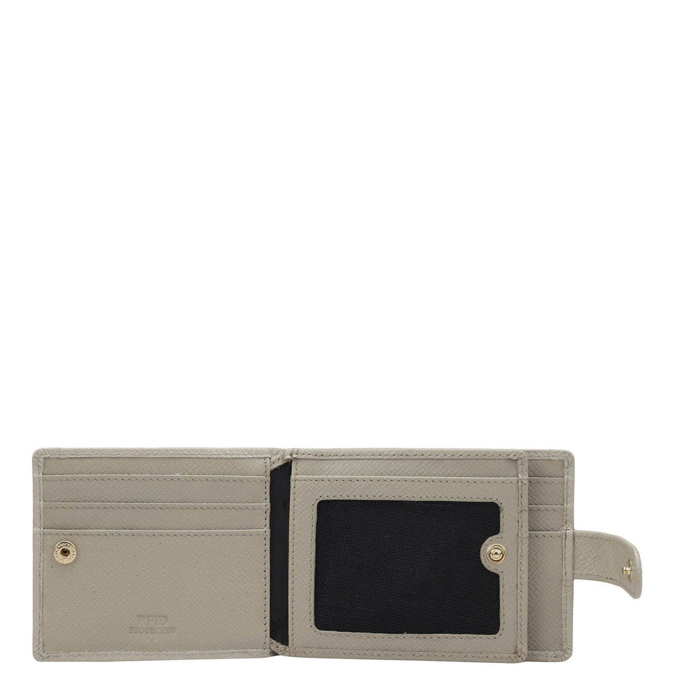 Croco Leather Money Clip - Frost