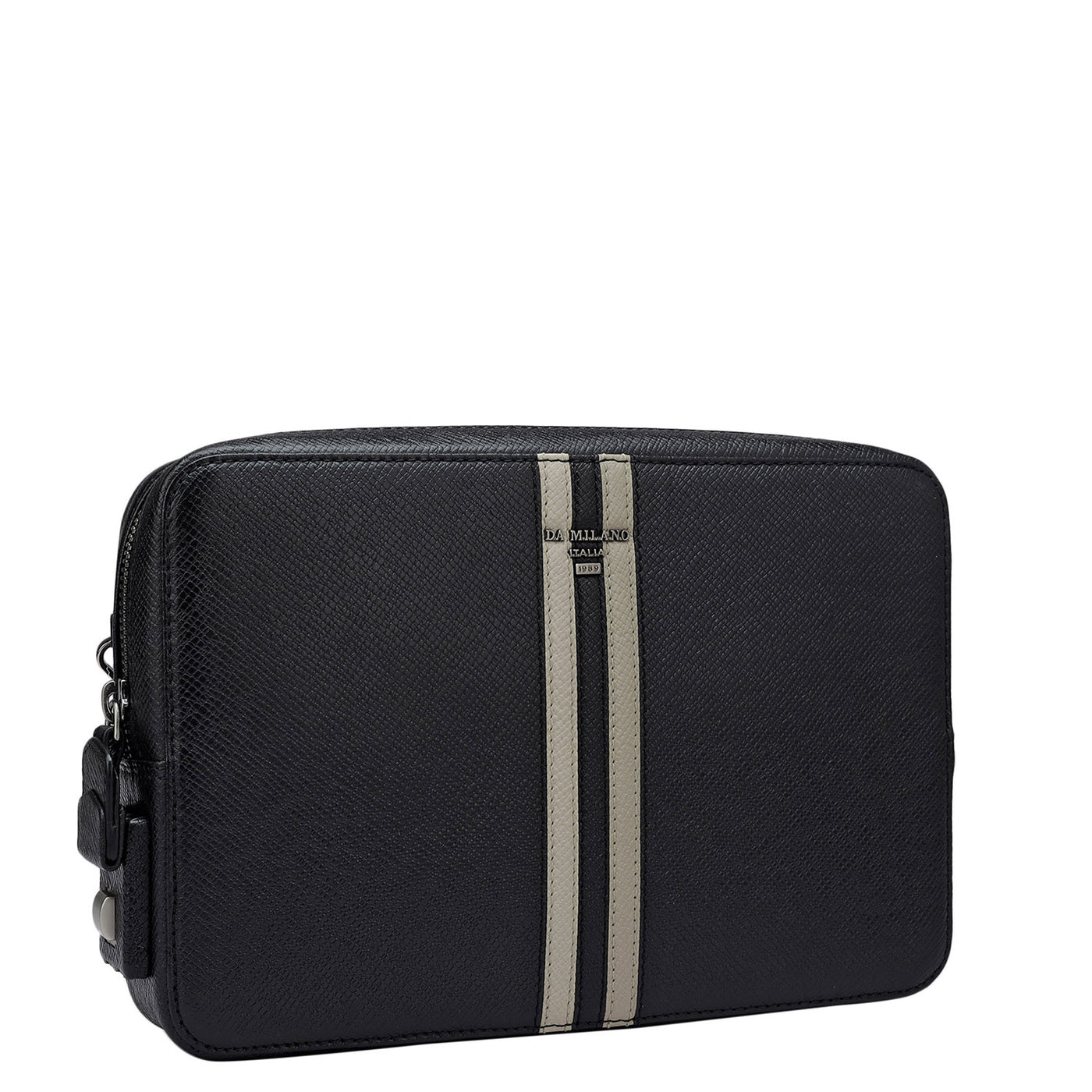 Franzy Leather Multi Pouch - Black