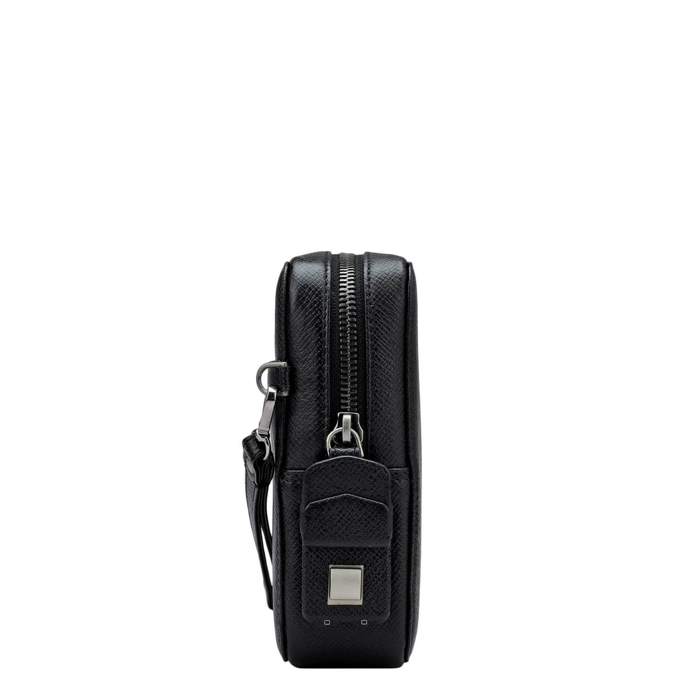 Franzy Leather Multi Pouch - Black