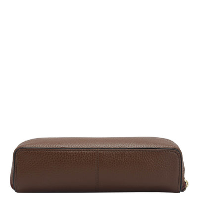 Wax Leather Multi Pouch - Espresso