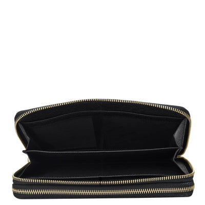 Monogram Leather Multi Pouch - Black