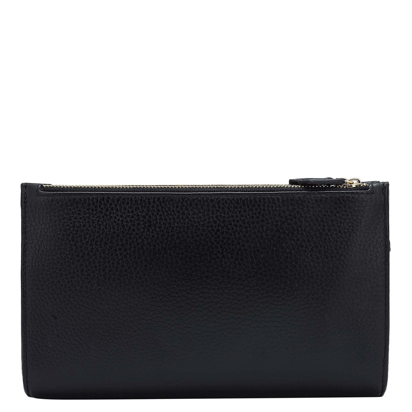 Wax Leather Multi Pouch - Black