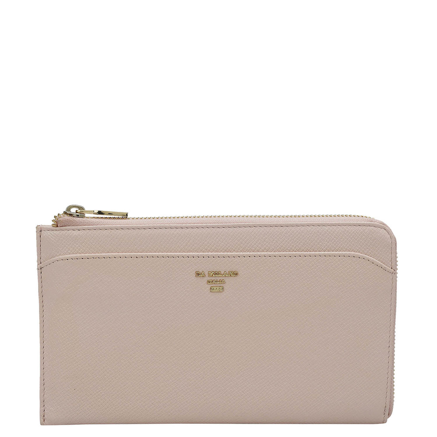 Franzy Leather Multi Pouch - Blush