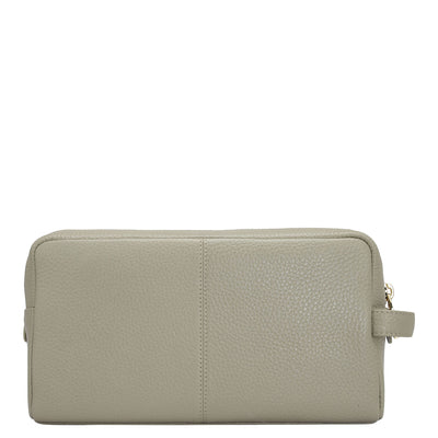 Wax Leather Multi Pouch - Khaki