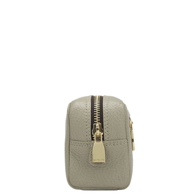 Wax Leather Multi Pouch - Khaki