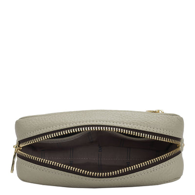 Wax Leather Multi Pouch - Khaki