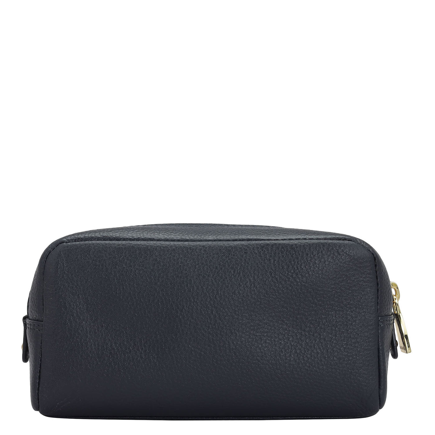 Wax Leather Multi Pouch - Navy