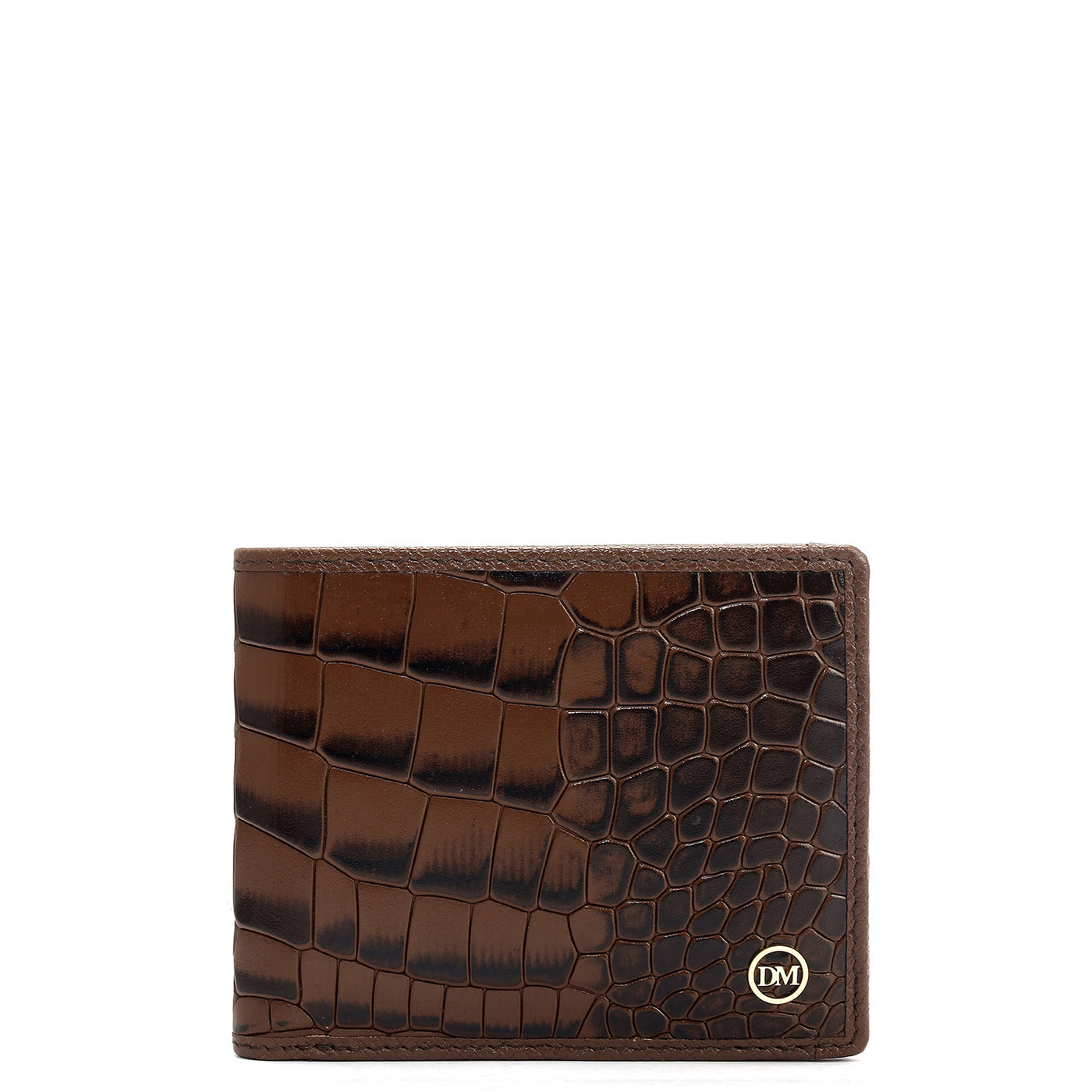 Date Bifold Leather Mens Wallet