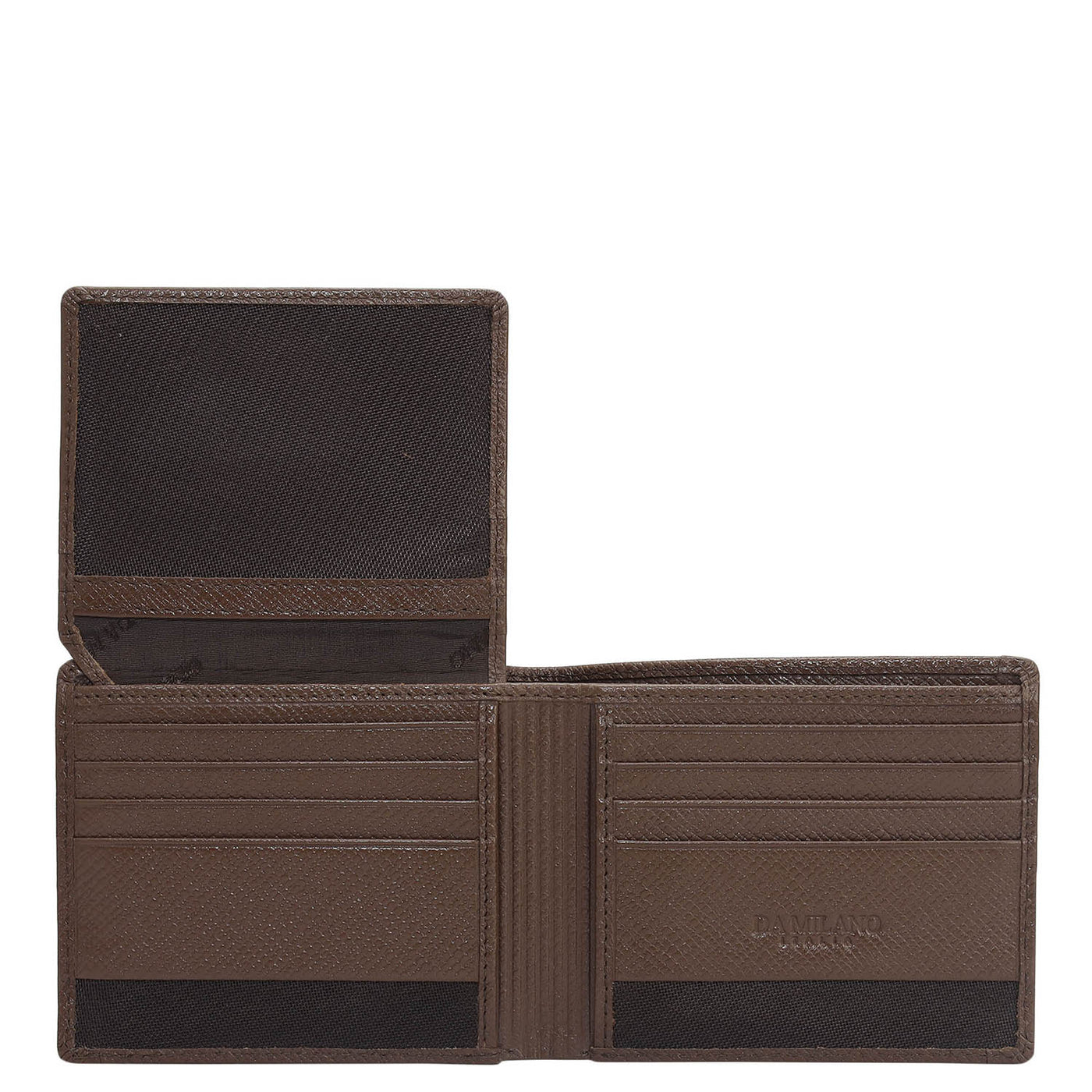 Date Bifold Leather Mens Wallet