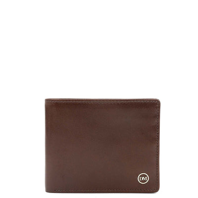 Brown Bifold Leather Mens Wallet