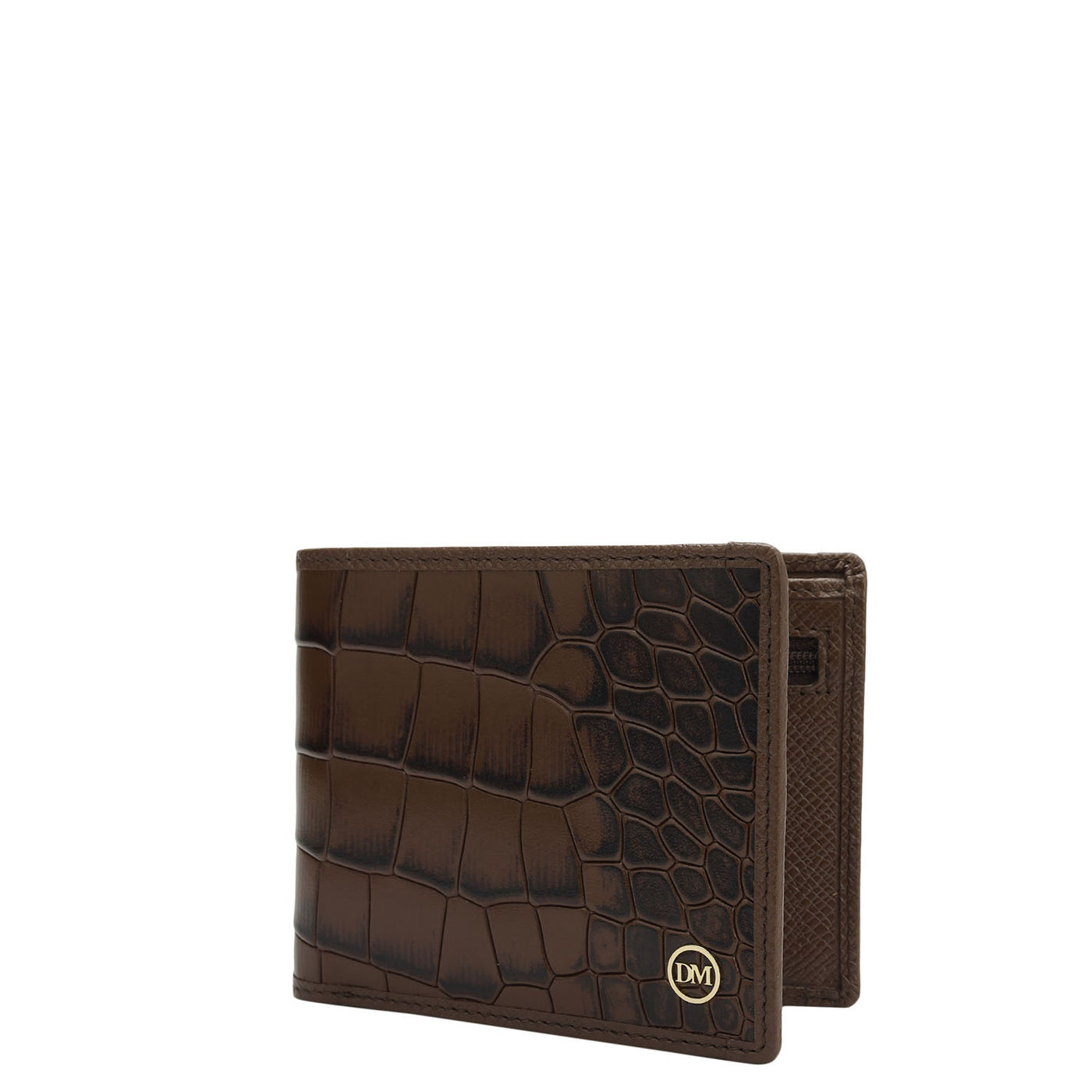 Date Bifold Leather Mens Wallet