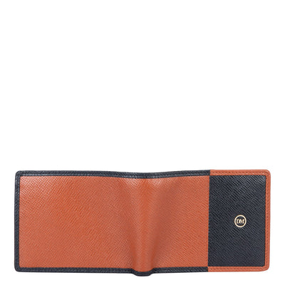 Rust Bifold Leather Mens Wallet