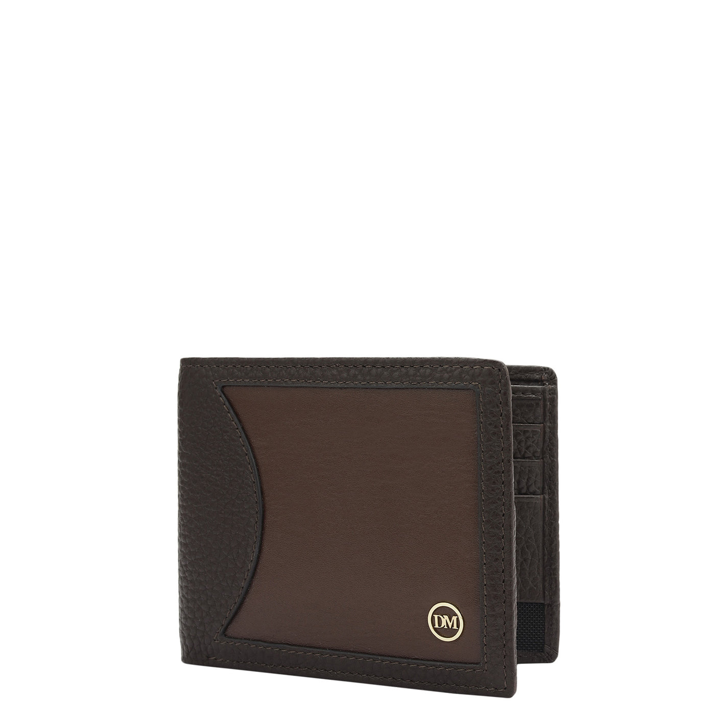 Chocolate Bifold Leather Mens Wallet