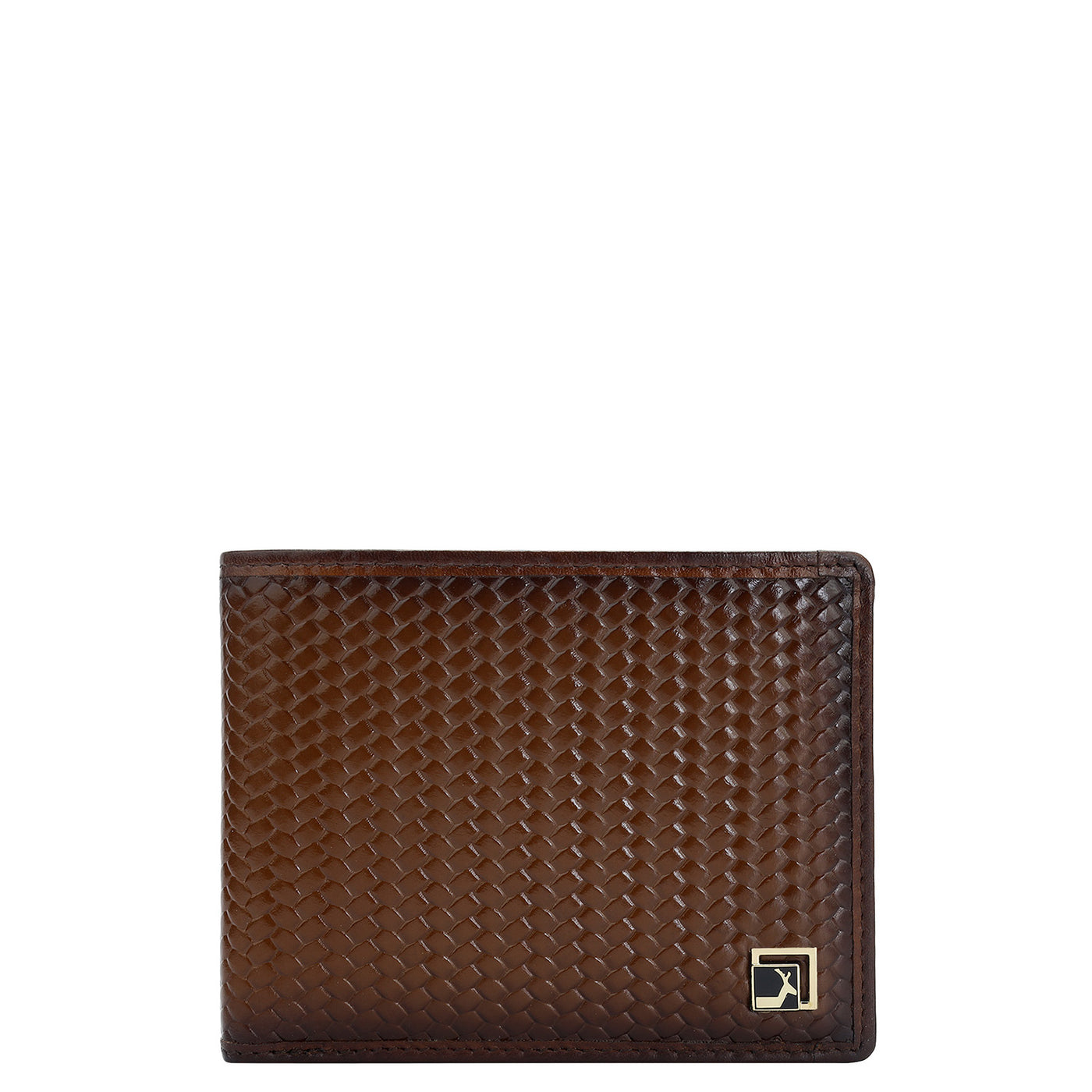 Cognac Bifold Leather Mens Wallet