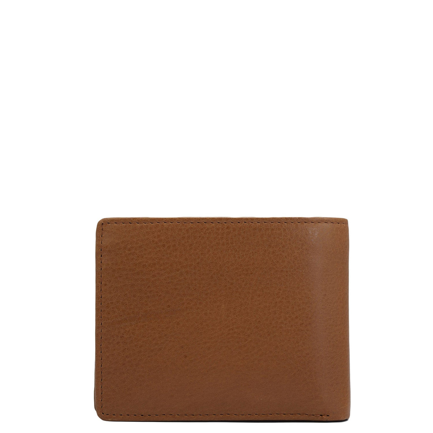 Cognac Bifold Leather Mens Wallet