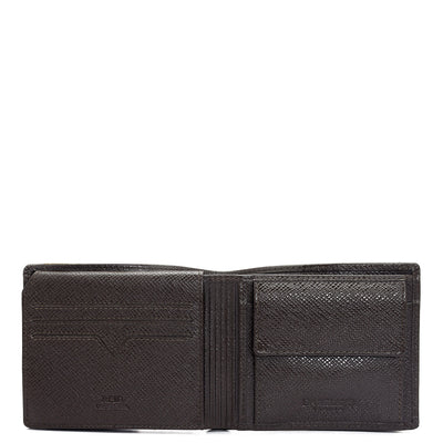 Brown Bifold Leather Mens Wallet